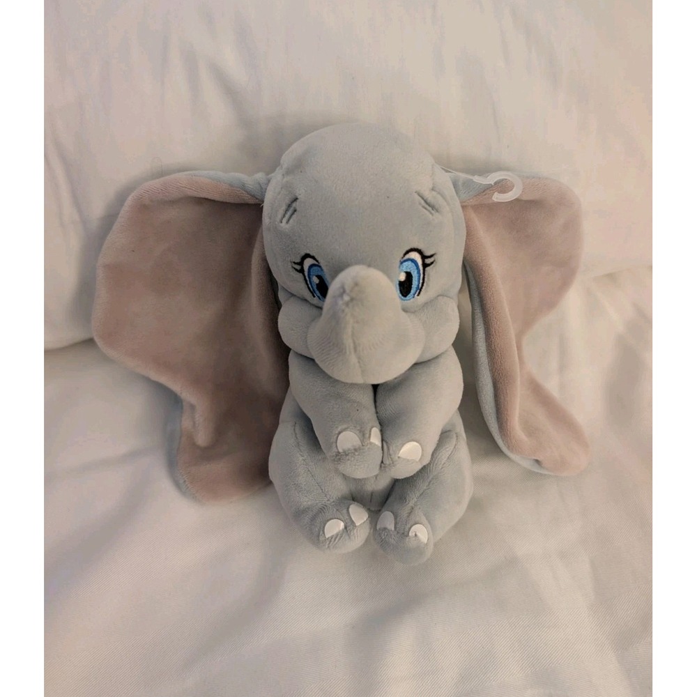 Ty Sparkle Disney Dumbo Stuffed Animal Plush Toy Elephant‎ 10" Very Soft